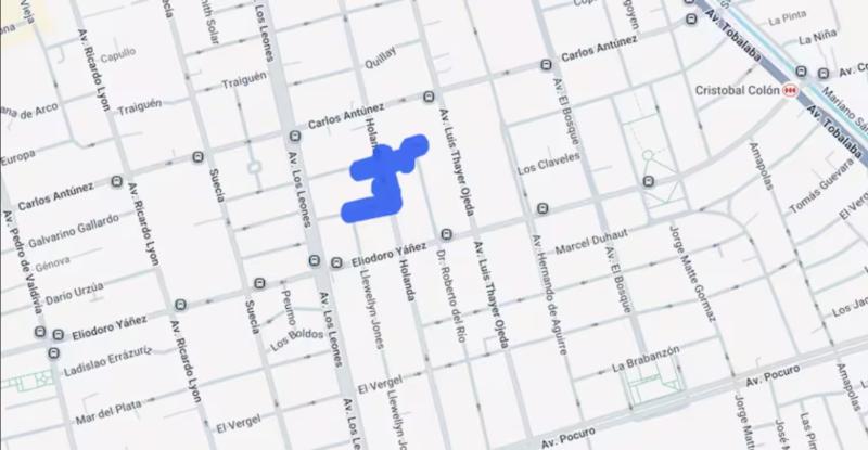 Corte de luz en Providencia - Enel