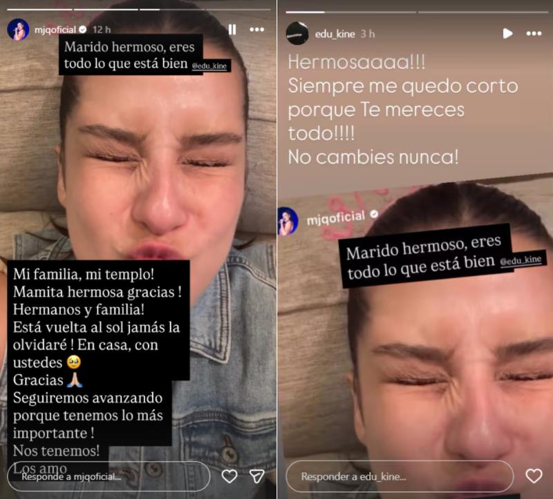 María José Quintanilla dedica romántico mensaje a su esposo | Instagram