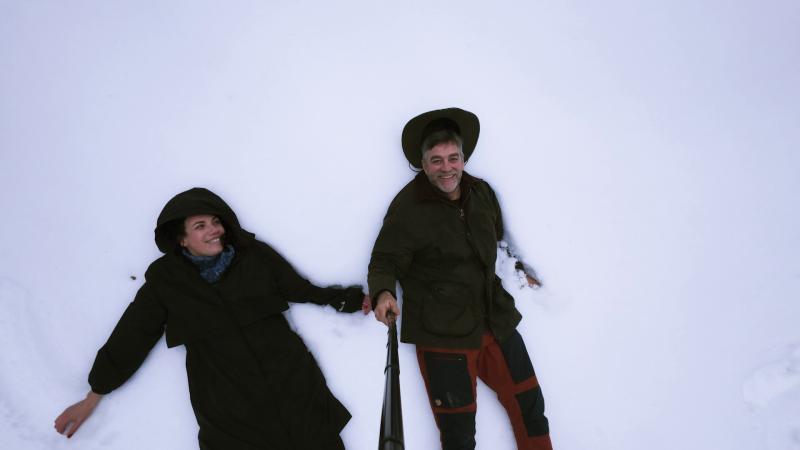 Diana Aurenque y Felipe Braun. Créditos: 13C