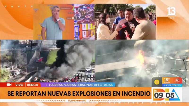 Explosión en Renca: habla testigo del accidente | Tu Día