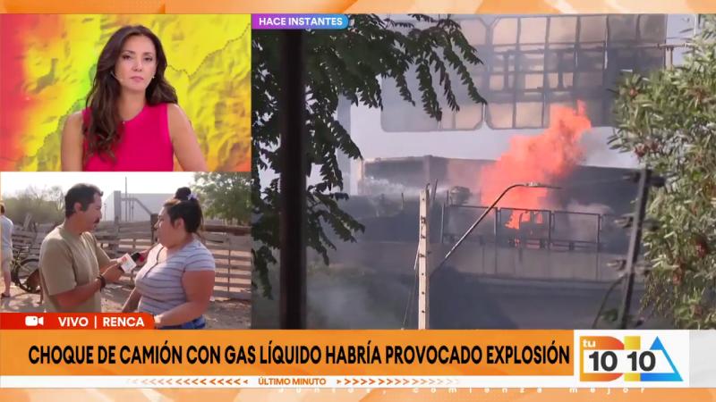 Habla testigo de fuerte explosión en Renca | Tu Día