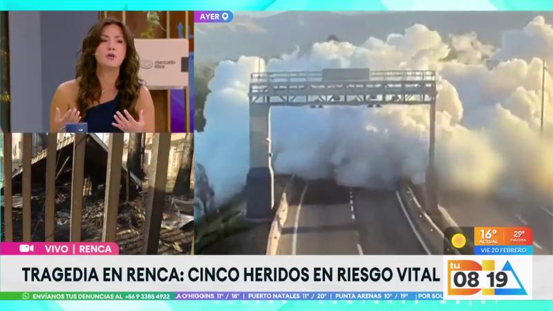 Tragedia en Renca: cinco heridos en riesgo vital | Tu Día