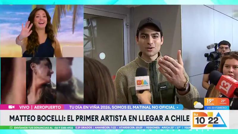 Matteo Bocelli regresa a la Quinta Vergara | Viña 2026 | Tu Día