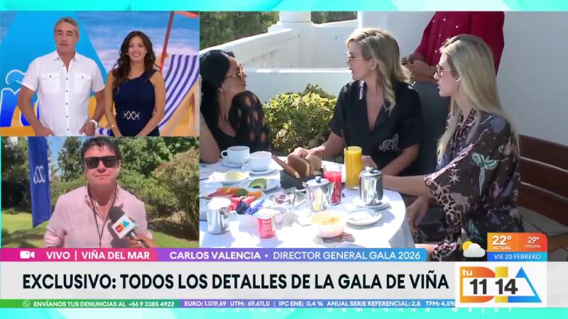 Carlos Valencia, director general de la Gala del Festival de Viña 2026 | Tu Día