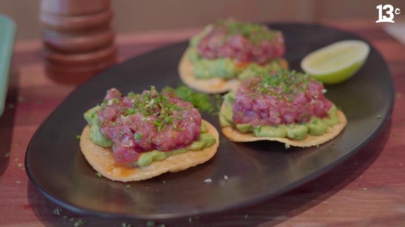 Tártaro de atún bonito. Créditos: 13C