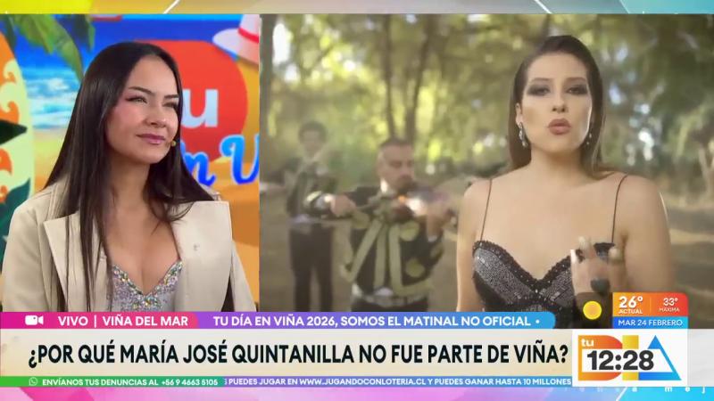 ¿Por qué María José Quintanilla no fue parte de Viña? | Alanys Lagos | Tu Día