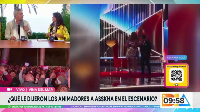 ¿Qué le dijeron los animadores a Asskha Sumathra en Viña 2026? | Tu Día