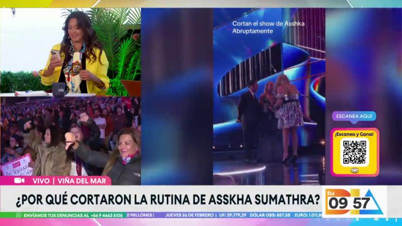¿Por qué cortaron a Asskha Sumathra en Viña 2026? | Tu Día