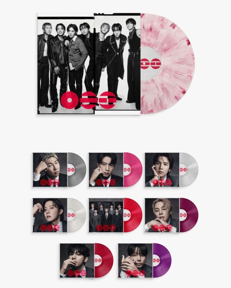 Álbum BTS versión vinilo por integrantes