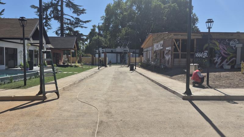 El barrio de "Vecinos al límite"