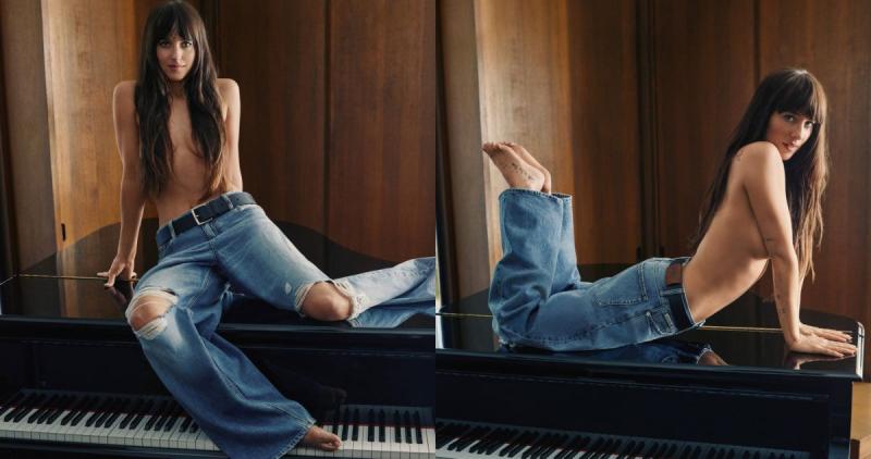 Dakota Johnson para Calvin Klein