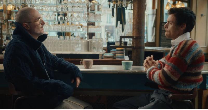 Zane Lowe periodista y conductor con Harry Styles - Apple Musica