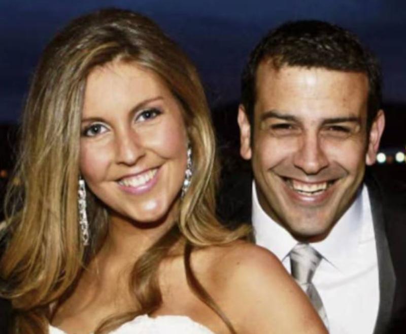 Nicole Nef y Rodrigo Delgado