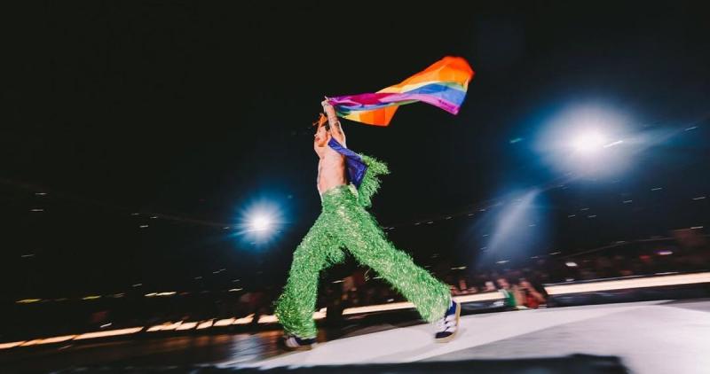 Harry Style en sus conciertos
