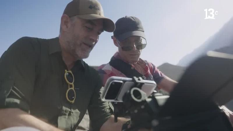 Felipe Braun y Cuti Aste en Sobre la Tierra. Créditos: 13C