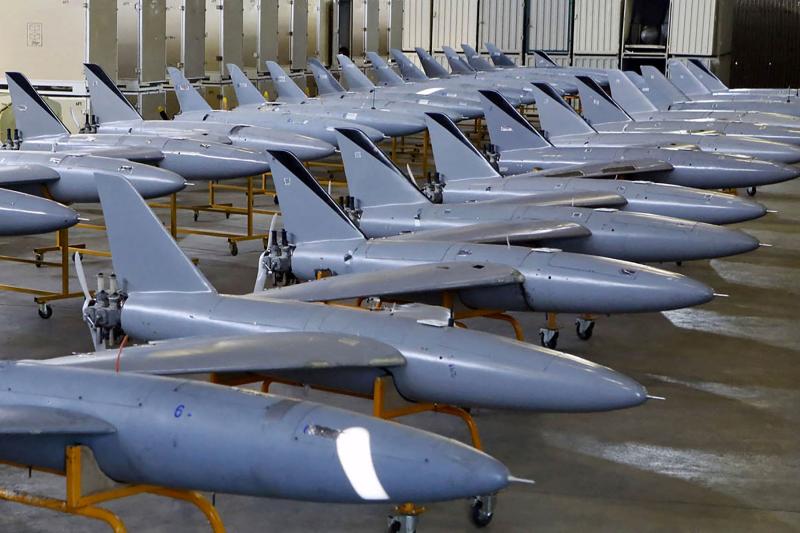 El arsenal de drones de Irán es amplio y también económico en comparación a lo que gasta EEUU/AFP