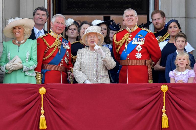 Familia real, foto capturada en junio 8 de 2019 | AFP