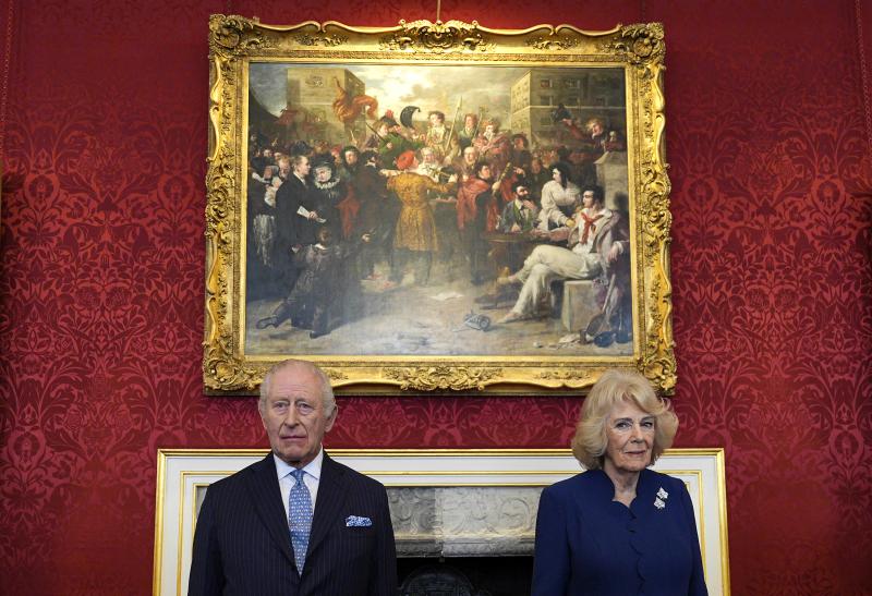 Rey Carlos III y su esposa Camila de Gales | AFP