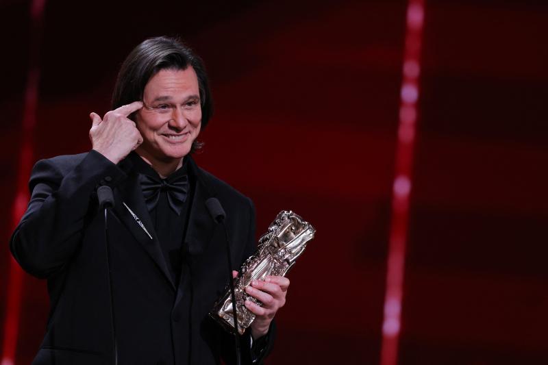 Jim Carrey en los Premios César | AFP