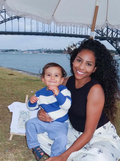 Xephora Alvarado y su hijo Luke | Instagram