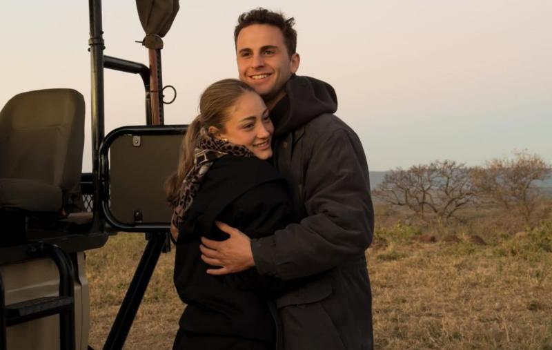 Florencia Araneda y su pareja| Instagram