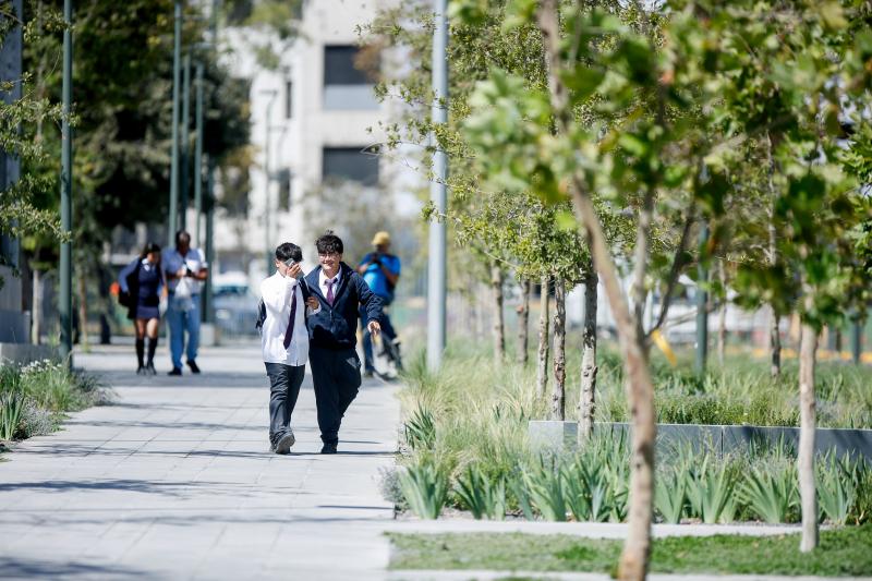 Nueva Alameda-Providencia. Créditos: Agencia Uno.