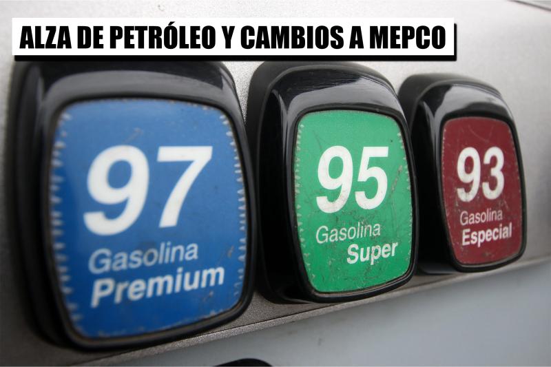 Alza de combustible - Agencia Uno.
