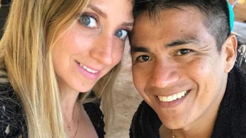 Américo y María Teresa Órdenes, su exesposa