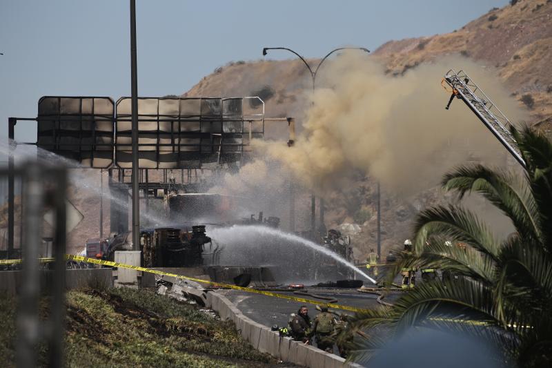 Explosión en Renca - Aton.