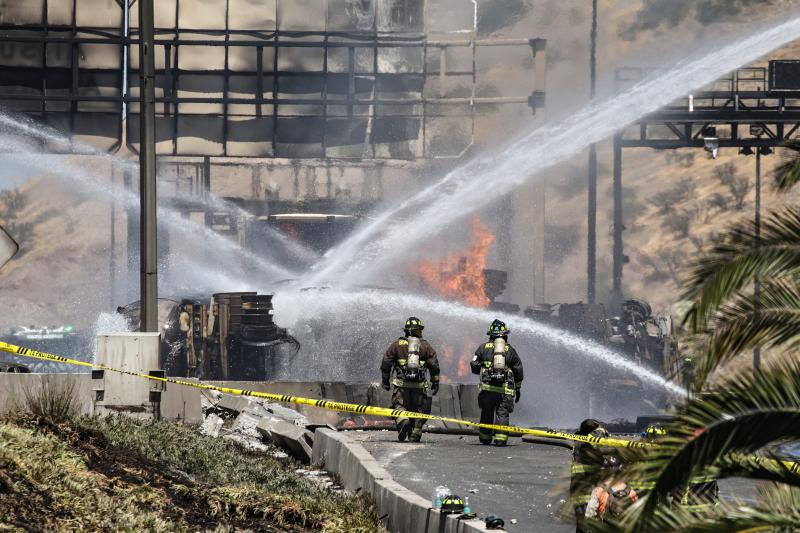 Explosión en Renca - Aton.