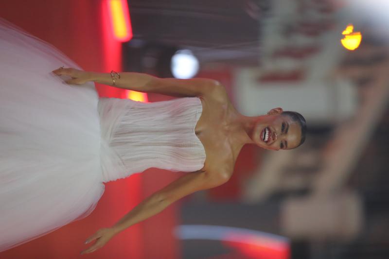 Gissella Gallardo opina sobre vestido de Gala Caldirola - Aton.