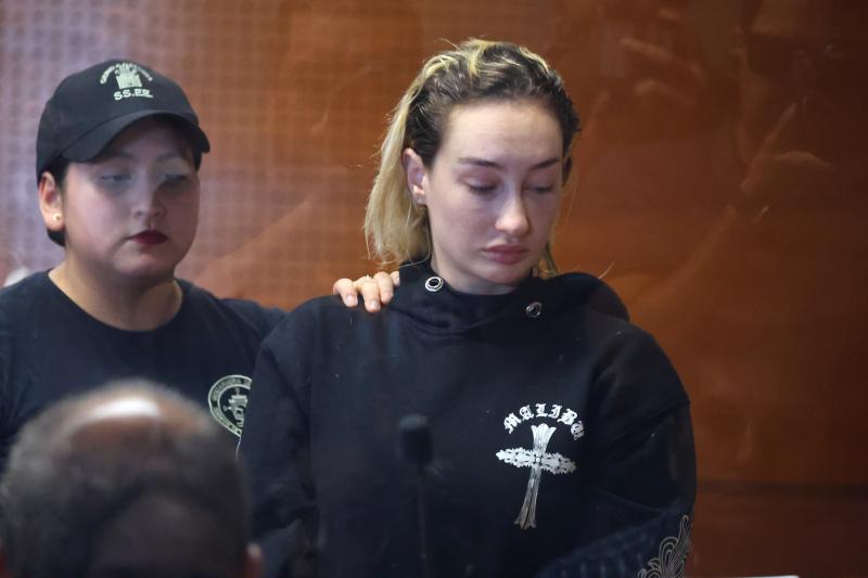 Fran Maira en su control de detención tras protagonizar accidente en Lo Barnechea.