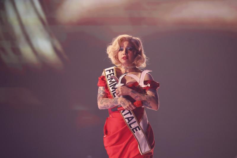 Mon Laferte en Festival de Viña 2026. Créditos: Aton.