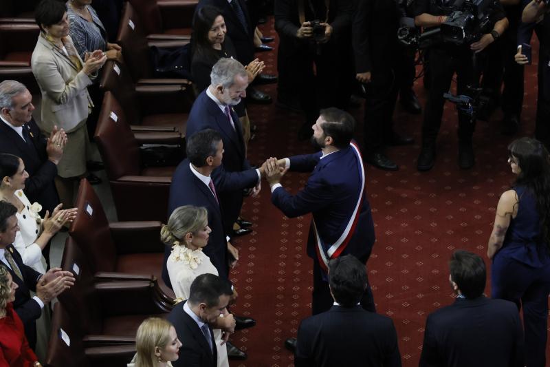 Ceremonia cambio de mando presidencial | Rey Felipe VI | Aton