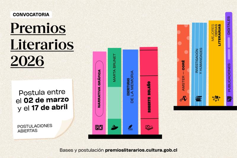 Premios Literarios 2026.