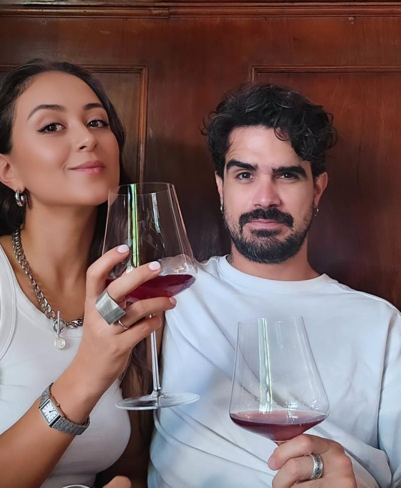 Benjamín Nast y su pareja | Instagram