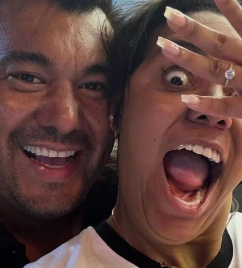 Betsy Camino y Cristian Sandoval