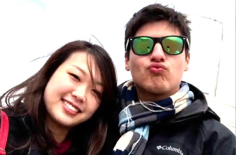 Narumi Kurosaki y Nicolás Zepeda | Foto archivo