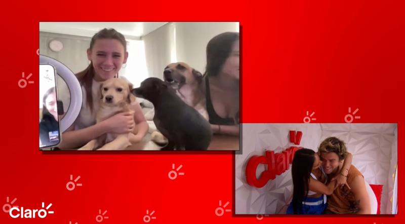 José Pablo Saavedra y Cyntia Cofano en Mundos Opuestos