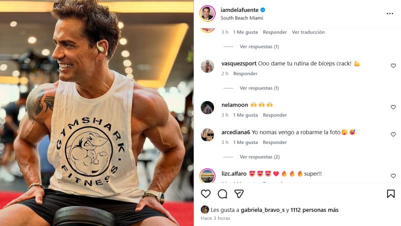 Comentarios que recibió Cristián de la Fuente por su cuerpo - Captura