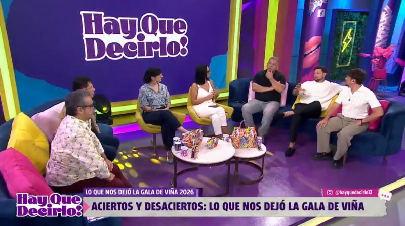 Luis Mateucci elige a Daniela Aránguiz como la mejor vestida de la Gala de Viña 2026.