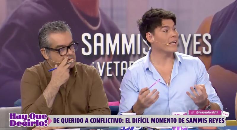 Cuco Cerda aclara el origen de su pelea con Sammis Reyes.