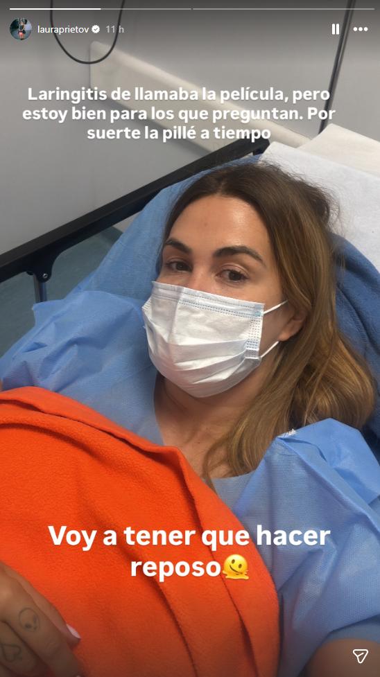 Laura Prieto preocupa a sus seguidores con postal en urgencias | Instagram