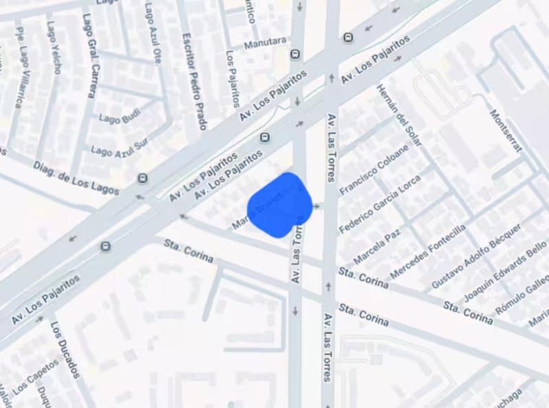 Corte de luz en Estación Central - Enel