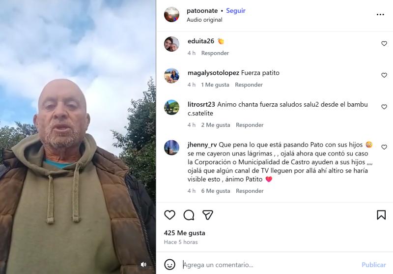 Las reacciones que generó su testimonio | Instagram