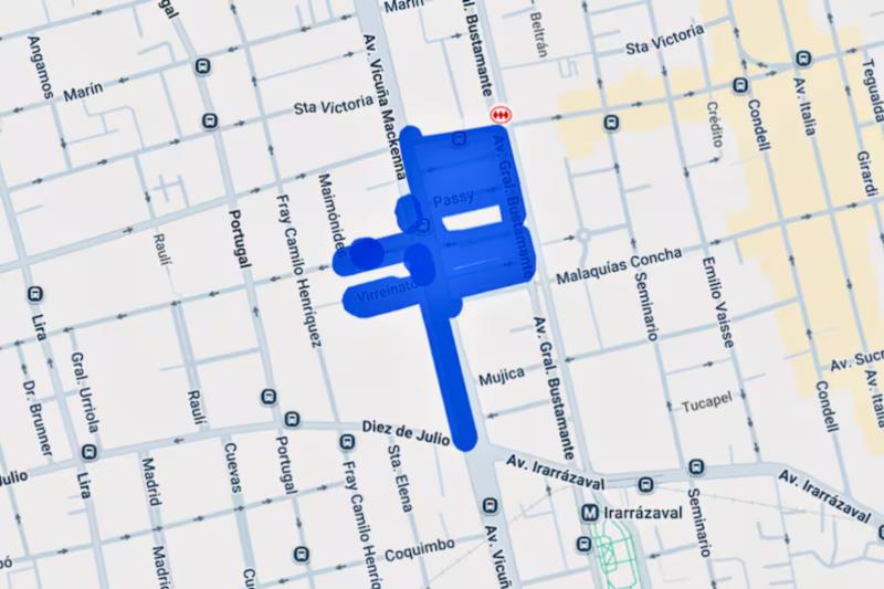 Corte de luz en Providencia - Enel