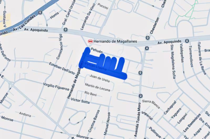 Corte de luz en Las Condes - Enel