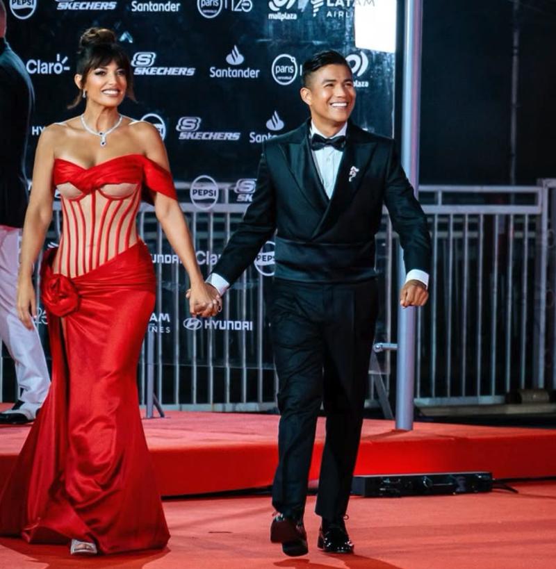 Yamila Reyna y Américo en Instagram.