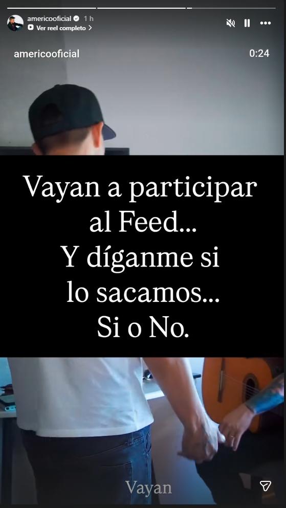 Américo sacará musica para contrar su dolor | Instagram