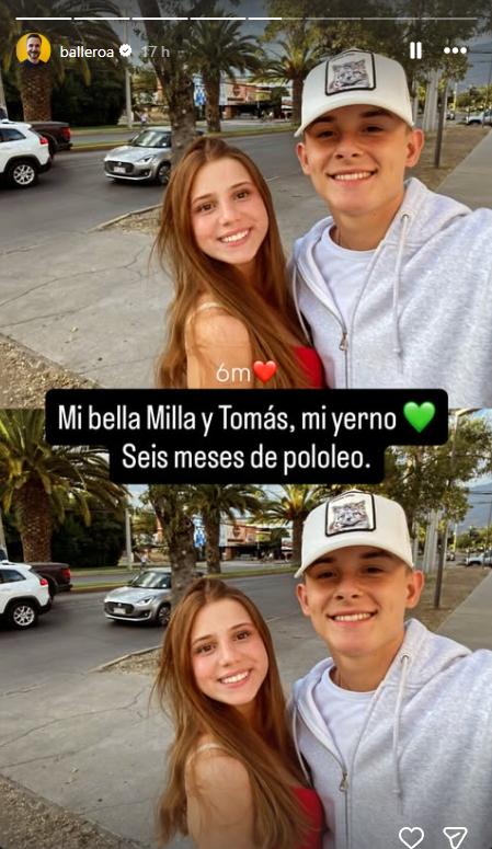 Álvaro Ballero presenta a nuevo miembro de la familia | Instagram